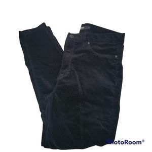 Hudson Jeans Women's Dark Black Skinny Jeans